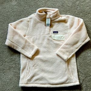 NWT Girls Patagonia Re-tool Snap Fleece